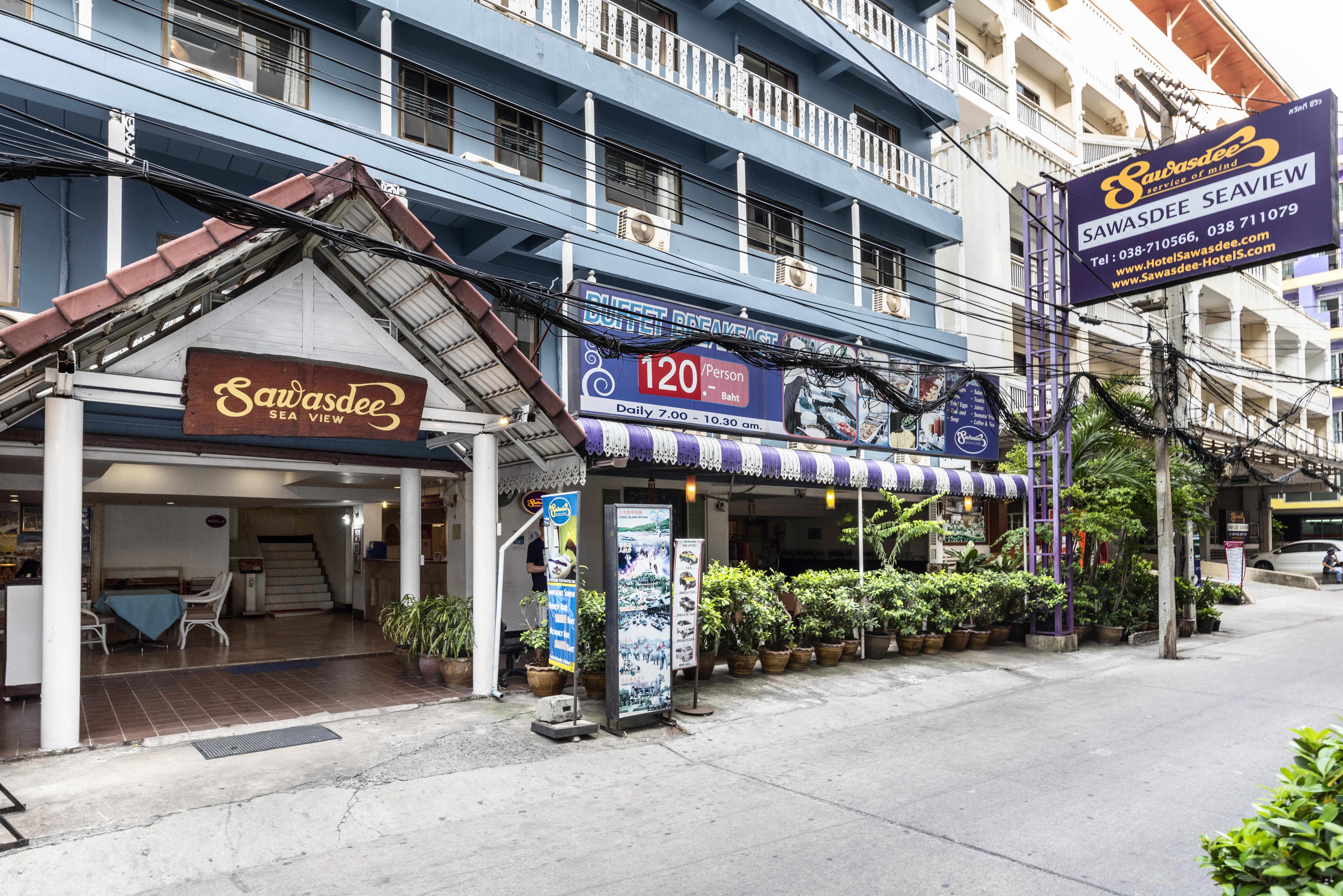 Hotel Sawasdee Sea View Pattaya Zewnętrze zdjęcie